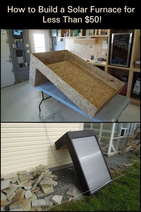 Solar Furnace, Solar Heater Diy, Off Grid Survival, Solar Heater, Diy Solar Panel, Solar Energy Diy, Homesteading Diy, Solar Power Diy, Survival Skills Life Hacks