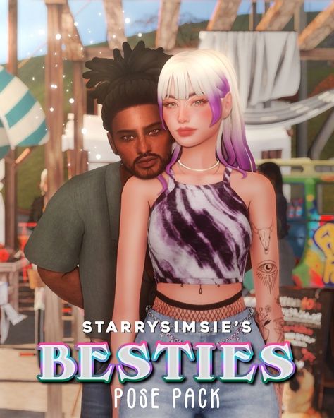 Sims 4 Cc Best Friend Poses, Sims 4 Bff Poses, Ts4 Friends Poses, Bff Animation, Sims 4 Picture Poses, Poses Sims 4 Friends, Sims 4 Best Friend Poses, Sims 4 Poses Solo Model, Sims 4 Friend Poses