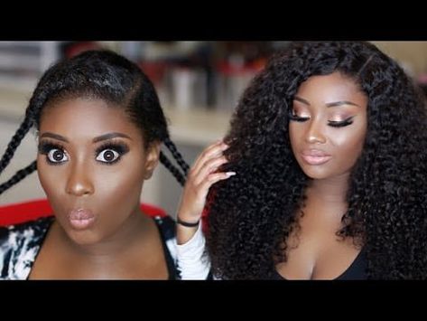 How I Prep My Natural Hair for Wig Application! [Video] - https://blackhairinformation.com/video-gallery/prep-natural-hair-wig-application-video/ Natural Hair Videos, Wig Application, Healthy Hair Regimen, Natural Human Hair Extensions, Cinderella Hair, Fusion Hair Extensions, Hair Extension Brands, Natural Hair Wigs, Natural Hair Extensions