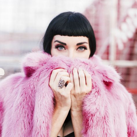 Gala Darling, Band Photoshoot, Work Outfit Ideas, High Vibes, Tickled Pink, Life Photo, Work Outfit, Get It, Fur Coat