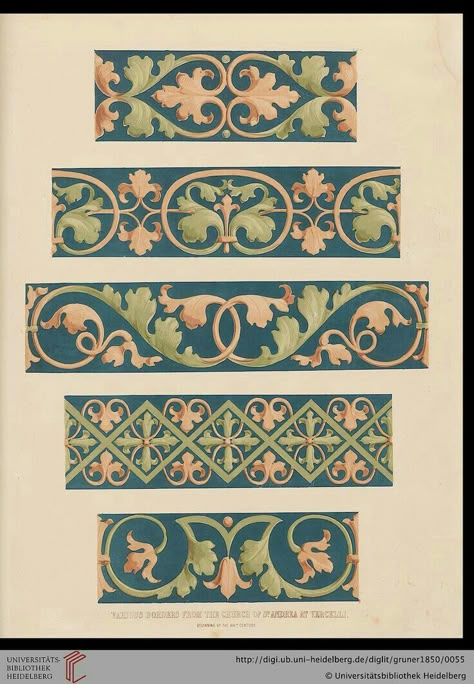 Ornamental Art, معرض فني, Mughal Art Paintings, Islamic Patterns, Baroque Art, Islamic Art Pattern, Byzantine Art, Byzantine Icons, Border Pattern