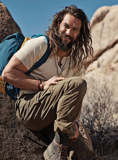 The new weekend warrior basics. Long Hair And Beard, Man With Long Hair, Jason Momoa Aquaman, Lisa Bonet, Felicity Jones, Travis Fimmel, Stargate Atlantis, Lee Pace, Ranveer Singh