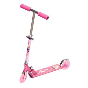 My Barbie scooter was the ultimate mode of transportation :) Barbie Scooter, Purple Color Schemes, Barbie Logo, Long Car Rides, Ken Doll, Waiting In Line, 90s Kids, Barbie And Ken, Classic Toys