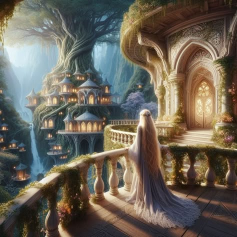 Earth Fantasy Aesthetic, Fae Kingdom, Ethereal Moon, Fantasy Witch, Fantasy Homes, Magic Aesthetic, Fantasy Forest, Beauty Art Drawings, Fantasy Castle