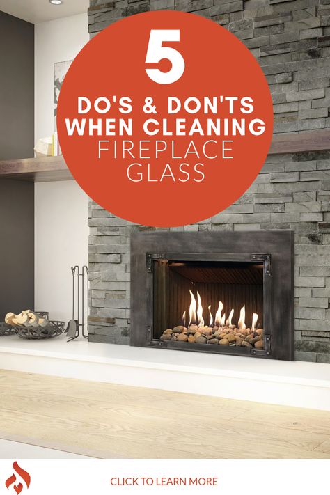 Once or twice a year, it’s a good idea to clean the glass on your fireplace, stove or insert. So just spray on a little window cleaner and wipe it off, right? Cleaning fireplace glass isn’t a big deal. Wrong! There are right and wrong ways to clean the glass on your fireplace. Some “do’s” and some “don’ts”. Taking a few minutes to read this article is worth your time and could even save you several hundred dollars! #WLF Cleaning Fireplace Glass Doors, How To Clean Fireplace Glass Doors, Cleaning Fireplace, Fireplace Windows, Fireplace Glass Doors, Fireplace Glass, Fireplace Stove, Clean Fireplace, Gas Fireplace Insert