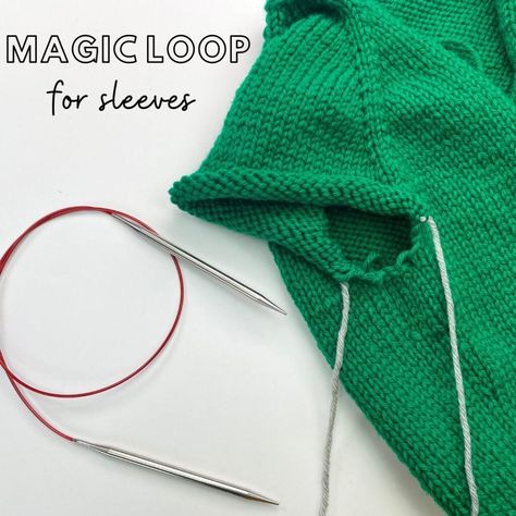 Magic Loop Knitting Tutorials, How Do You Knit, Magic Loop Knitting, Loop Knitting, Learn Magic, Elizabeth Smith, Knitting Tutorials, Knitting Tips, Magic Loop