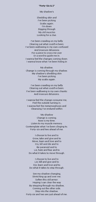 I'm obsessed with this song. Tool Lyrics Tattoo, Puscifer Lyrics, Tool Band Lyrics, Pathetic Fallacy, Tool Lyrics, Maynard Keenan, Percussion Music, Maynard James Keenan, Hard Rock Music