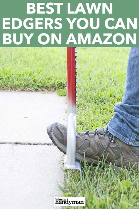 Best Lawn Edgers You Can Buy on Amazon Edgers Landscape, Garden Edging Tool, Grass Edgers, Best Lawn Edger, Mowing Strip, Hammock Garden, Garden Lawn Edging, Garden Edger, Curb Appeal Garden