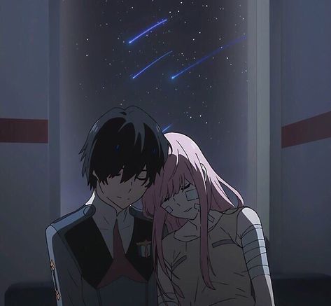 Hiro Zero Two, Calin Gif, The Ancient Magus Bride, Anime Mobile, Zero Two, Darling In The Franxx, Free Anime, Anime Ships, Anime Movies