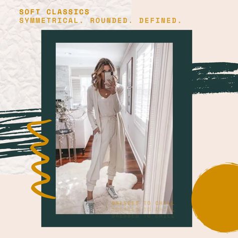 Loungewear Sets for the Body Types: Soft Classics | The Aligned Lover Dramatic Classic Loungewear, Soft Dramatic Loungewear, Soft Classic Loungewear, Soft Classic Kibbe, The Curated Closet, Dramatic Classic, Soft Classic, Comfy Chic, Soft Summer