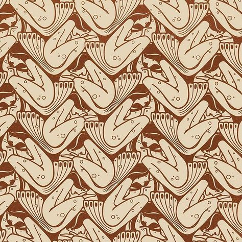 Zeuxis und Parrhasius Wallpapers Vienna on Instagram: "Koloman Moser Wallpaper Collection - Donauwellen. Pictured here in the original colours from 1901. #architecturaldigest #admagazine #elledecoration #elledecor #houseandhome #homeanddesign #houseandgarden #houseandgardenuk #thelistbyhouseandgarden #townandcountry #interiormagazine #vogueliving #worldofinteriors #interiordesigner #interiordesign #interiorarchitecture #interiorarchitect #luxurywallpaper #luxurywallcoverings #wallcoverings #wal Koloman Moser Illustration, Tessellation Art, Tessellation Patterns, Surface Studio, Koloman Moser, Vienna Secession, Interiors Magazine, Luxury Wallpaper, Wallpaper Collection