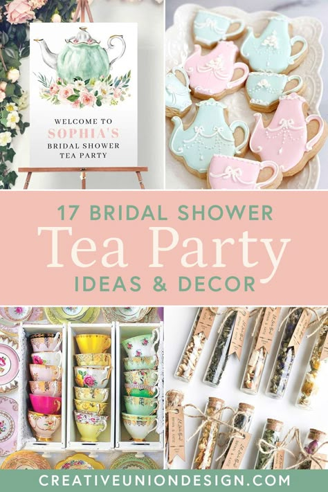 Bridal Shower Favors Tea Cups, Tea Time Party Favors, Tea Party Bridal Shower Favor Ideas, Yea Party Bridal Shower Favors, High Tea Favours, Tea Party Bridal Shower Flowers, Tea Party Giveaways, Tea Party Giveaway Ideas, Tea Party Guest Gifts