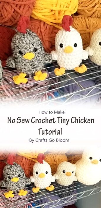 Easy Keychain, Chicken Keychain, No Sew Crochet, Crochet Farm Animals, Keychains Diy, Crochet Tiny, Crochet Chicken, Tutorial Ideas, Crochet Animals Free Patterns