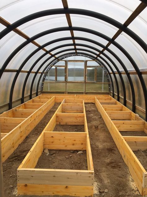 Greenhouse And Garden Ideas, Inside Polytunnel Ideas, Polytunnel Layout Ideas, Polytunnel Gardening, Green House Gardening, Polytunnel Ideas, Green House Ideas, Diy Greenhouse Plans, Green House Design