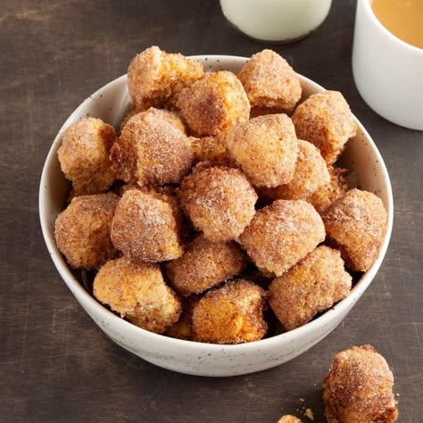 Cinnamon Breakfast Bites Cinnamon Bites Recipe, Cinnamon Breakfast Bites, Air Fryer Doughnut Recipe, Cinnamon Bites, Air Fryer Donuts, Air Fryer Desserts, Cinnamon Breakfast, Air Fryer Food, Recipe Categories