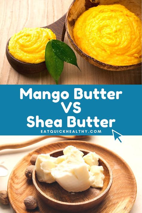 Mango Butter Vs Shea Butter: Which Is Best And When Shea Butter Hair Moisturizer, Mango Butter Benefits, Mango Butter For Hair, Shea Butter For Skin, Benefits Of Mango, Mango Benefits, Shea Butter Recipes, Diy Lip Balm Recipes, Shea Butter Benefits