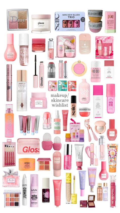 Makeup And Skincare Wishlist, What To Get At Sephora, Preppy Makeup Products, Sephora Wishlist, Face Makeup Routine, Skincare Preppy, Skin Care And Makeup, Preppy Inspo, Preppy Makeup