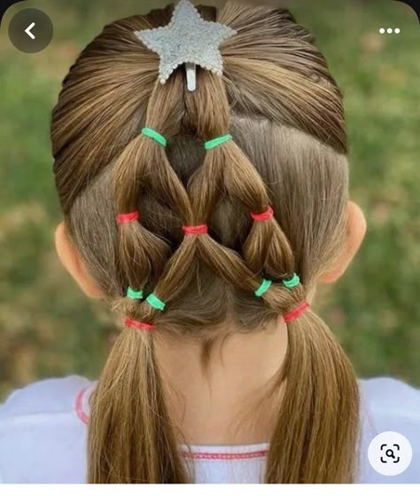 Christmas Updos, Style With Scarf, Cute Toddler Hairstyles, Easy Little Girl Hairstyles, People Celebrating, Girl Hair Dos, Lil Girl Hairstyles, Scarf Collection, Toddler Hairstyles