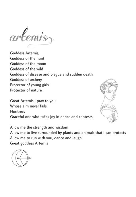 Crystals For Artemis, Signs Of Artemis, Greek Gods Artemis, Artemis Quotes Goddess, Artemis Sigil, Artemis Altar Offerings, Symbols Of Artemis, Prayer To Artemis, Offerings For Artemis