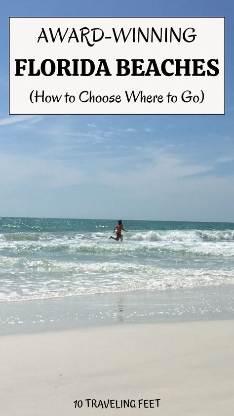 Florida Road Trip Ideas, Fun Family Vacation Ideas, Fun Road Trip Ideas, Best Beaches In Florida, Best Beach In Florida, Florida Beaches Vacation, Florida Family Vacation, Beaches In Florida, Florida Road Trip