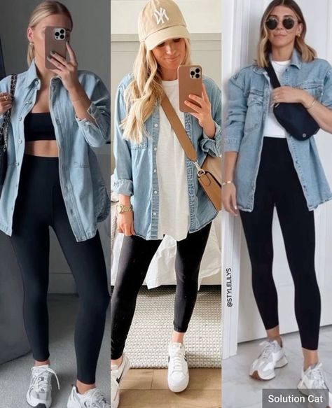 Soccer Mom Style, Black Leggins, Mom Style Summer, Soccer Mom, Style Summer, Mom Outfits, Mom Style, Outfits Casuales, Summer Fashion