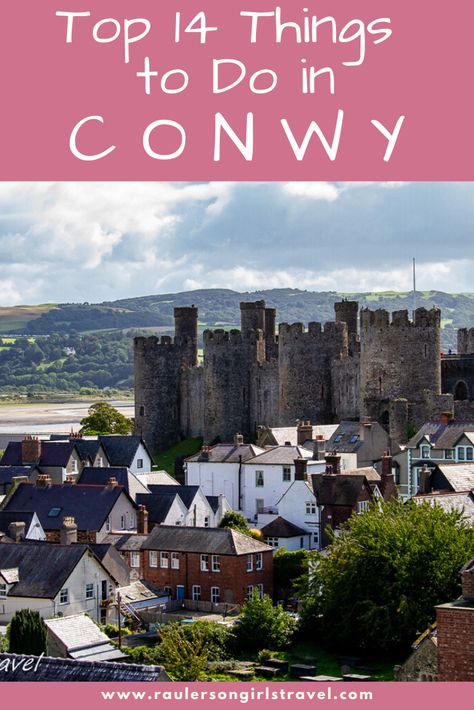 Conwy has the most dramatic castle of Edward's Iron Ring, the best-preserved medieval walls in Europe and more. Here are the top 14 things to do in Conwy. #Wales #QuayHouse #UNESCO Conwy Wales, Uk Education System, Wales Holiday, Uk Education, Wales Travel, Visit Wales, British Tea, United Kingdom Travel, Adventure Inspiration