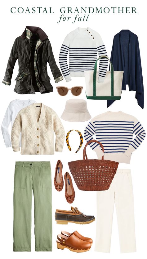 COASTAL GRANDMOTHER FALL STYLE English Countryside Outfit Summer, Coastal Grandmother Aesthetic Outfits Winter, Nantucket Winter Outfits, Coastal Grandma Style Outfits, Coastal Grandpa Style, Coastal Grandma Capsule Wardrobe, Winter Coastal Grandmother, Coastal Grandma Winter Outfits, Coastal Grandmother Winter Outfits