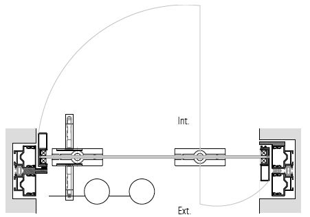 Pivot Door Detail Drawing, Pivot Door Detail, Pivot Doors Detail, Muslim Prayer Room Ideas, Site Analysis Architecture, Prayer Room Ideas, Minimal Windows, Tv Wall Cabinets, Mountain Architecture