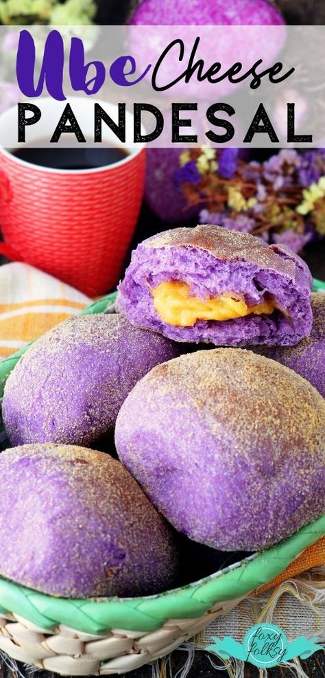 Pandesal Recipe Philippines, Cheese Pandesal Recipe, Bagoong Alamang, Pandesal Recipe, Foxy Folksy, Pinoy Dessert, Ube Recipes, Filipino Food Dessert, Filipino Desserts