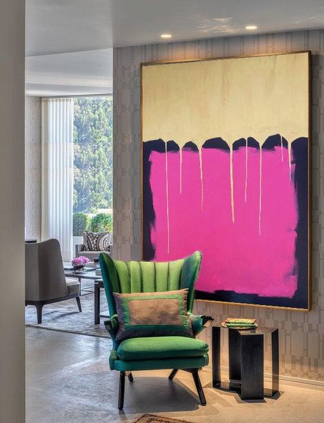 Oversized Art In Foyer, Big Wall Art Living Room Pink, Large Metallic Art, Large Wall Paintings Overstock, Art Tall Wall, Large Scale Art Hallway, Large Art Groupings, Large Contemporary Art Work, Various Size Wall Art