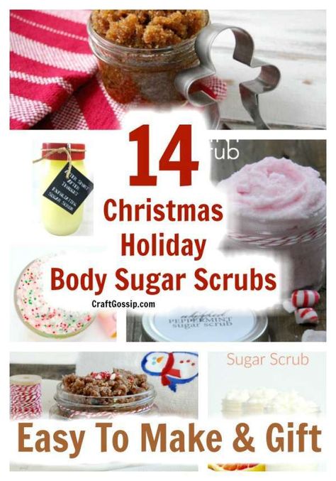 14 DIY Christmas Sugar Scrubs To Gift This Holiday Season – Bath and Body Christmas Sugar Scrub Diy, Christmas Sugar Scrubs, Easy Diy Scrub, Peppermint Sugar Scrubs, Peppermint Sugar, Sugar Scrub Homemade, Easy Diy Christmas Gifts, Sugar Scrub Recipe, Diy Body Scrub