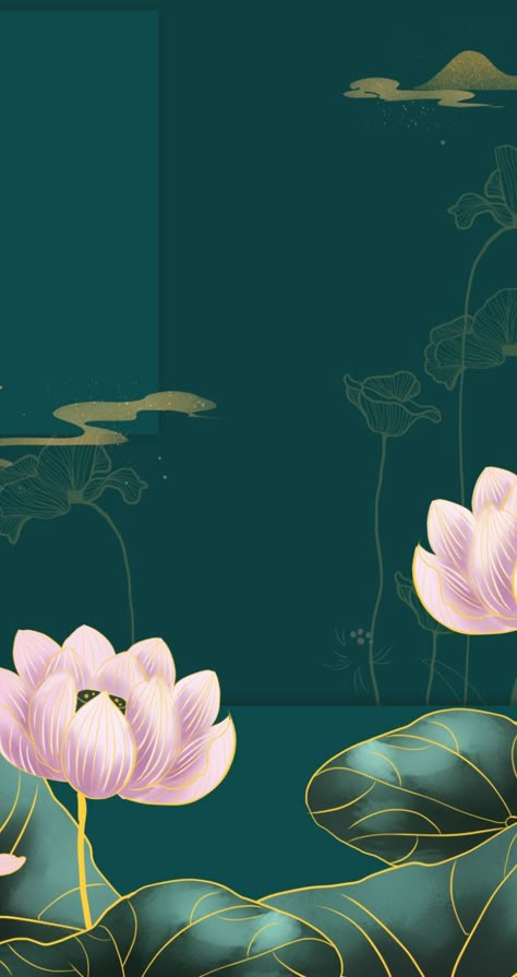 Lotus Poster Design, Wesak Day Poster, Lotus Illustration Design, Decoration Ideas With Paper, Diy Flower Decorations, Lotus Background, Diy Paper Flower Wall, Lotus Artwork, Summer Elements