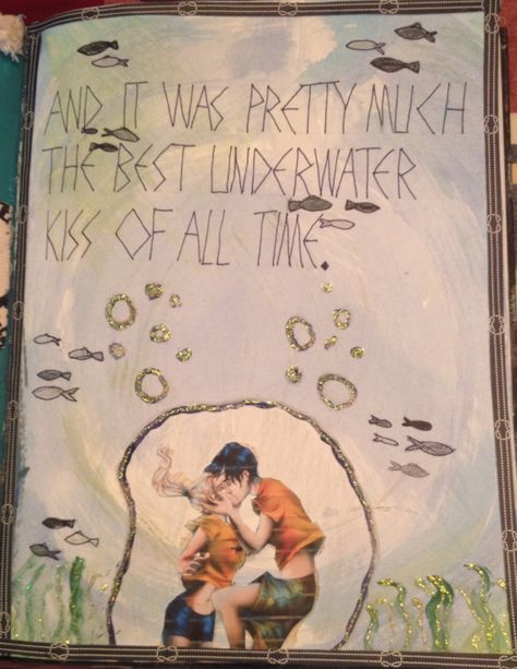 Made a Percy Jackson art journal page:) Percy Jackson Paintings, Percy Jackson Journal Page, Percy Jackson Journal, Percy Jackson Journal Ideas, Percy Jackson Painting, Percy Jackson Watercolor, Percy Jackson Bracelet Ideas, Percy Jackson Letters, Vintage Percy Jackson Posters