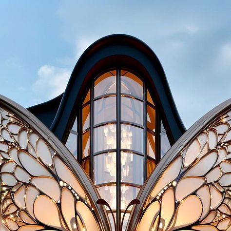 Butterfly Park, Butterfly Pavilion, Urban Landscape Design, Candle Packaging, Memorial Park, Inspired Living, Ethereal Beauty, Architectural Inspiration, Urban Landscape