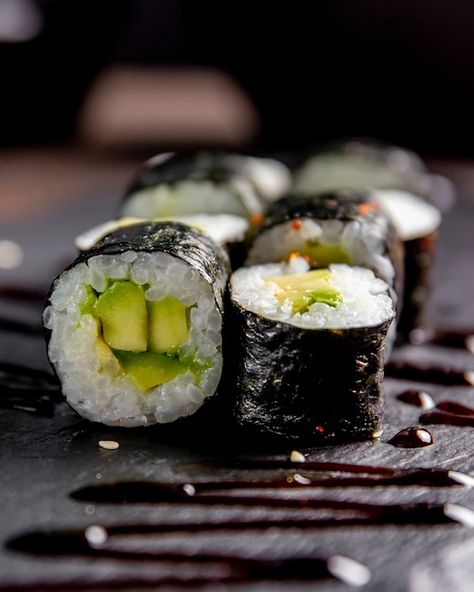 Avocado Maki, Maki Roll, Sushi Roll, Sushi Rolls, Free Photo, Free Photos, Media Marketing, Avocado, Rolls