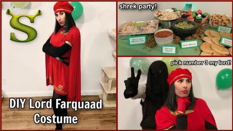 Diy Lord Farquaad Costume, Lord Farquaad Costume Diy, Lord Farquaad Costume Women, Farquaad Costume, Lord Farquaad Costume, Shrek Halloween, Shrek Party, Lord Farquaad, My Lord