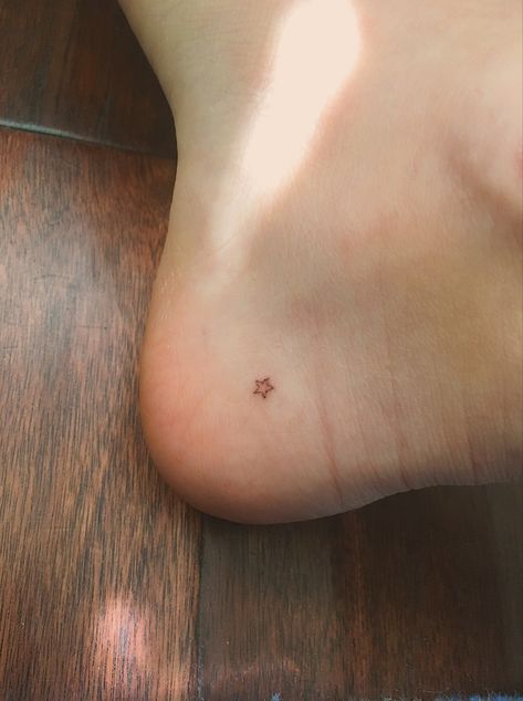 Tiny Easy Stick And Poke Tattoos, Star Stick N Poke Tattoos, Christian Stick And Poke Tattoo, Aesthetic Stick N Poke, Stick And Poke Inspo Small, Stick And Poke On Hip, Small Stick And Poke Tattoo Meaningful, Minimalist Stick And Poke Tattoo, Stick And Poke Tattoo Small Easy Hidden