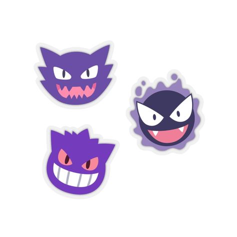 Pokemon Weakness, Pokemon Series, Ghost Type Pokemon, Gengar Pokemon, Ghost Pokemon, Ghost Type, Textured Carpet, Pokemon Stickers, Pokemon Birthday