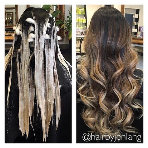 Open-air, hand-painted balayage ombré🎀💕🎨 #handpaintedhair #balayagespecialist #balayagedandpainted #balayageombre #colormelt… Hand Painting Balayage, Hand Painted Hair Balayage, Hand Paint Balayage, Open Air Balayage, Painted Hair Balayage, Braided Balayage, Hand Painted Balayage, Painted Balayage, Hair Colouring