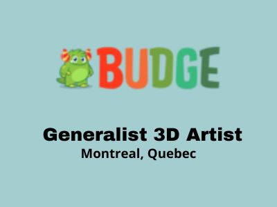 Generalist 3D Artist required at Budge Studios with minimum of two years or more of experience in a similar role in the field of video game. The post Generalist 3D Artist required at Budge Studios appeared first on Animation and VFX Jobs. Modeling Techniques, Good Time Management, Video Game Development, Full Time Job, 3d Artist, Job Opening, Character Creation, Game Development, The Field