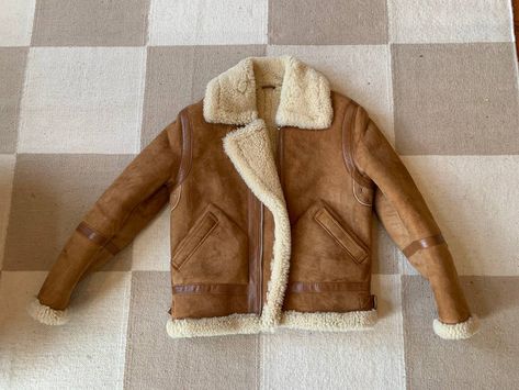 Acne Studios Acne Studios Ian Shearling Jacket | Grailed West Village Nyc, Men's Outerwear, West Village, Garment Bag, Drop Off, Tan Suede, Shearling Jacket, Mens Outerwear, Leather Jackets