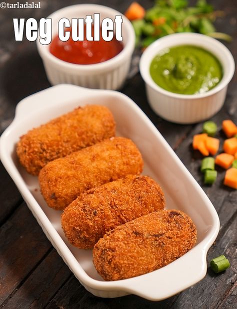 Vegetable Cutlets, Veg Cutlet Recipe, How to make Cutlet Veal Cutlet Recipes, Evening Tea Time, Veg Cutlet Recipes, Veg Cutlet, Veggie Burger Patties, Fried Snacks, Vegetable Cutlets, French Beans, Veal Cutlet