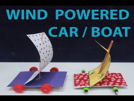 #WindPowerCar Build a Wind-Powered Car | Wind Powered Sail Cars | Easy DIY STEM Activity for school - YouTube Activity For School, Stem Activity, Power Cars, Wind Power, Stem Activities, Be Creative, Unique Diy, Car Ins, Be Happy