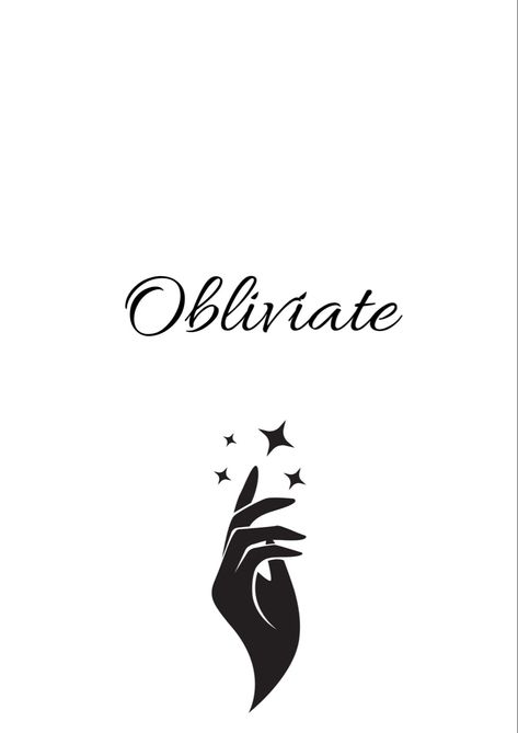 The Obliviate spell erases memories from the mind of a person who has seen or experienced something unknown they shouldn't have known. It usually specifically erases specific memories, but can be rigorously extended to all memories so that the victim doesn't even know themselves after using the Memory Charm. #harrypotter #magic #forgetthepain Cool Pictures, Harry Potter, Birthday Cards, Mindfulness