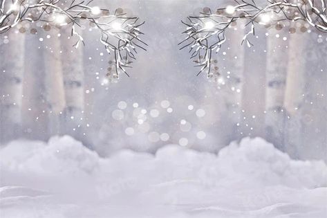 Bokeh & Glitter Candle Photography Dark, Winter Backdrop, 59th Birthday, White Branches, Winter Backdrops, Xmas Pictures, Candles Photography, Blur Effect, Snow Tree