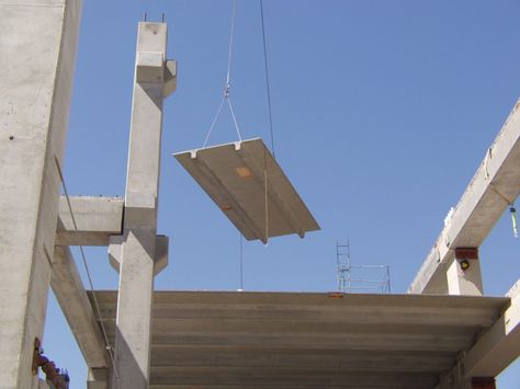 800J Lofts | Clark Pacific    Precast moment frame and panels Houses On Slopes, Prefabricated Structures, Precast Concrete Panels, Floor Panels, Cement Panels, Civil Engineering Construction, Modular Housing, Concrete Panel, Concrete Facade