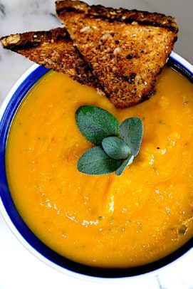 Butternut Squash Ginger Soup, Sage Butternut Squash, Soups Recipes, Ginger Soup, Drink Inspiration, Winter Soups, Chopping Block, Food Favorites, Favourite Food