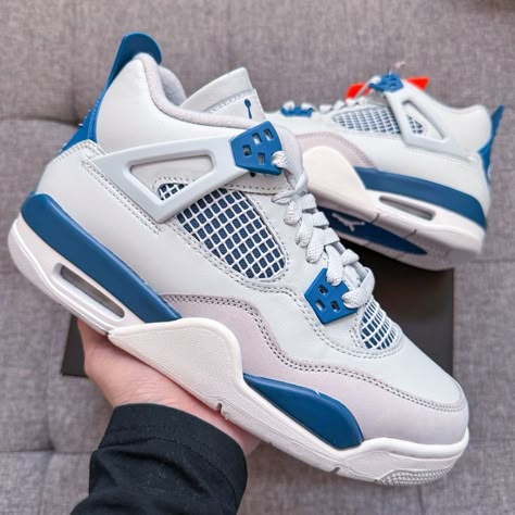 Nike Air Jordan 4 Gs Retro Industrial Blue Shoes These Shoes Come In Youth Size: 4.5 Youth = Women’s 6 (Last) 5 Youth = Women’s 6.5 (Last) 6 Youth = Women’s 7.5 (Last) Check Out With Women’s Size Only Brand New With Original Box 100% Authentic It Comes With Receipt Ship In 24 Hrs Final Sale Air Jordan 4 Retro Blue, Best Shoes For Women, Podcast Marketing, Jordan 4’s, Industrial Blue, Pretty Sneakers, Nike Air Jordan 4, White Industrial, Nike Fashion Shoes