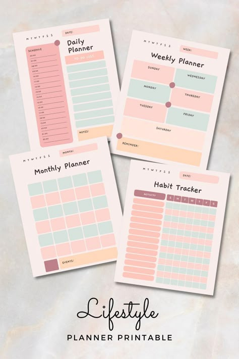 The ultimate life planner printable bundle, daily planner, weekly planner, printable planner Ultimate Life Planner, Free Planner Templates, Lifestyle Planner, Note Pad Design, Monthly Planner Template, Weekly Planner Template, Schedule Planner, Planner Notepad, Planner Printables Free