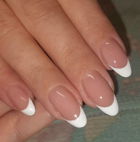 Unghie Sfumate, Simple Gel Nails, French Tip Acrylic Nails, Casual Nails, Her Nails, Classy Acrylic Nails, Acrylic Nails Coffin Short, Neutral Nails, Dream Nails